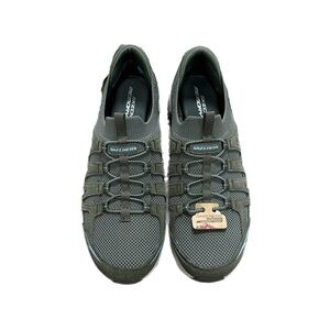 Skechers Charcoal/Olive Athletic Shoes